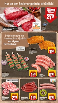 Bratwurst im aktuellen REWE Prospekt (Neuss) Bratwurst im REWE Prospekt "Dein Markt" mit 26 Seiten (Neuss)