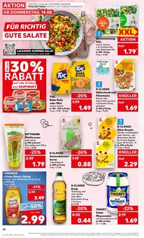 Thunfisch im Kaufland Prospekt "KNÜLLER" mit 58 Seiten (Dresden)