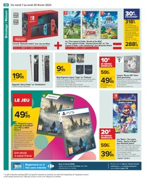 Prix et réduction Jeux Vidéo dans le prospectus Carrefour en cours Offre Jeux Vidéo dans le catalogue Carrefour du moment à la page 68