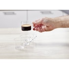 Lot de 4 tasses en verre transparent 10cl - Gifi Lot de 4 tasses en verre transparent 10cl à 1,50 € dans le catalogue Gifi
