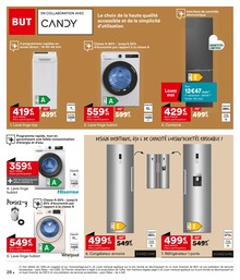 Prix et réduction Congélateur dans le prospectus But en cours Offre Congélateur dans le catalogue But du moment à la page 28