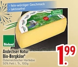 Andechser Natur Bio-Bergkäse von Bioland im aktuellen EDEKA Prospekt