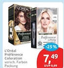 Préférence Coloration von L'Oréal im aktuellen budni Prospekt