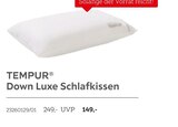 Aktuelles Down Luxe Schlafkissen Angebot bei XXXLutz Möbelhäuser in Göttingen ab 149,00 €