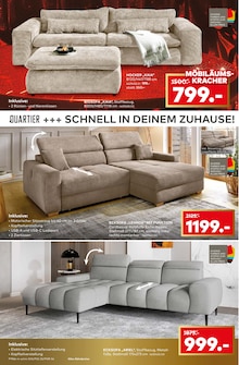 Sofa im aktuellen porta Möbel Prospekt (Koblenz) Sofa im porta Möbel Prospekt "60 JAHRE MÖBILÄUM" mit 16 Seiten (Koblenz)