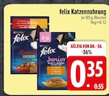 Katzennahrung im EDEKA Prospekt Katzennahrung von felix im aktuellen EDEKA Prospekt für 0,35 €