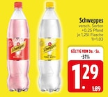 Schweppes Wild Berry oder Schweppes Tonic Water im Angebot bei EDEKA in Heidenheim Schweppes Wild Berry oder Schweppes Tonic Water Angebote von Schweppes bei EDEKA Heidenheim für 1,29 €