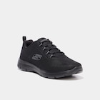 La Halle Lanester - Promo Baskets running Skechers Pure Genius noir femme Promo Baskets running Skechers Pure Genius noir femme à 49,99 € dans le catalogue La Halle à Lanester