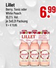 Berry, Tonic oder White Peach von Lillet im aktuellen Trinkgut Prospekt für 6,99 €