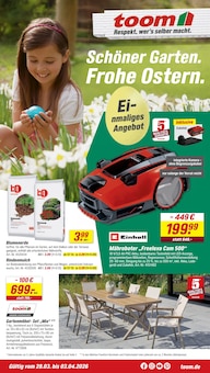 toom Baumarkt Schopfheim Prospekt der aktuellen Woche, gültig von 28.03.2026 bis 03.04.2026 Aktueller toom Baumarkt Schopfheim Prospekt "Respekt, wer's selber macht." mit 28 Seiten