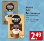 Nescafé Gold Typ Cappuccino Angebote bei famila Nordost Elmshorn für 2,49 €