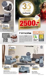 Multipolster Relaxsessel im Prospekt 