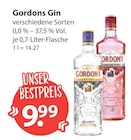Gin von Gordons im aktuellen V-Markt Prospekt für 9,99 €