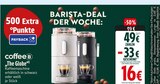 Kaffeemaschine "The Globe" Angebote von coffeeB bei EDEKA Ravensburg für 16,00 €