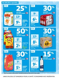 Prix et réduction Bière blonde dans le prospectus Auchan Hypermarché en cours Offre Bière blonde dans le catalogue Auchan Hypermarché du moment à la page 12