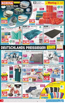 Dusche Angebot im aktuellen Norma Prospekt auf Seite 4