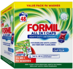 Lessive capsules tout en un - FORMIL en promo chez Lidl Herblay à 12,49 €