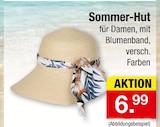 Sommer-Hut Angebote bei Zimmermann Göttingen für 6,99 €