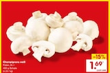 Champignons weiß im Angebot bei Netto Marken-Discount in Karlsruhe Champignons weiß Angebote bei Netto Marken-Discount Karlsruhe für 1,69 €
