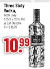 Wodka im Trinkgut Prospekt Vodka von Three Sixty im aktuellen Trinkgut Prospekt für 10,99 €