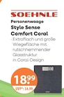 Style Sense Comfort Coral Personenwaage bei V-Markt im Rottenburg Prospekt für 18,99 €