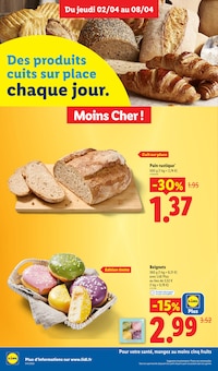Catalogue Lidl, 02/04/2026 - 08/04/2026, Joyeuses Pâques !, 69 pages Prospectus Lidl en cours, "Joyeuses Pâques !", 69 pages