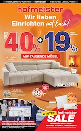hofmeister Prospekt für Knittlingen: "WIR LIEBEN EINRICHTEN MIT EUCH!", 12 Seiten, 14.01.2026 - 10.02.2026