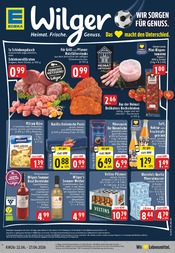 E center Supermarkt Prospekt der aktuellen Woche mit 30 Seiten, gültig von 22.06.2026 bis 27.06.2026, in Velen und Umgebung Aktueller E center Supermarkt Prospekt in Velen und Umgebung, "Aktuelle Angebote" mit 30 Seiten, 22.06.2026 - 27.06.2026
