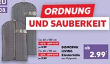 Kleiderhülle Ca. 60 x 100 cm im Angebot bei Kaufland in Seevetal Kleiderhülle Ca. 60 x 100 cm Angebote von DOMOPAK LIVING bei Kaufland Seevetal für 2,99 €