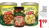 Linsen-Eintopf mit Würstchen im EDEKA Prospekt Linsen-Eintopf mit Würstchen von Erasco im aktuellen EDEKA Prospekt für 1,99 €