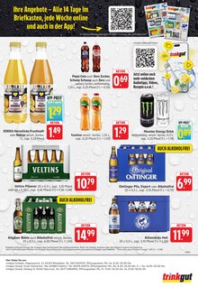 Veltins im Trinkgut Prospekt "Aktuelle Angebote" mit 8 Seiten (Maintal)