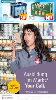 Mineralwasser im REWE Prospekt "Dein Markt" mit 34 Seiten (Dortmund)