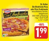 Die Ofenfrische Pizza bei nah und gut im Hahnbach Prospekt für 1,99 €