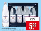 Mineralwasser im Angebot bei Marktkauf in Maintal Mineralwasser Angebote von Gerolsteiner bei Marktkauf Maintal für 5,99 €