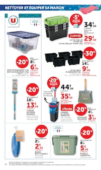 Promotion Aspirateur dans le prospectus Hyper U, valable du 22/09/2026 au 04/10/2026 Promo Aspirateur dans le catalogue Hyper U du moment à la page 12