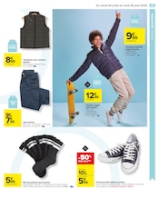 Promos Chaussures dans le catalogue "La rentrée de tous les records" de Carrefour à la page 43