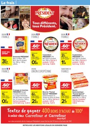 Prix et réduction Coulommiers dans le prospectus Carrefour en cours Offre Coulommiers dans le catalogue Carrefour du moment à la page 42