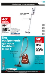 Aspirateur Sans Sac Angebote im Prospekt "LES BEAUX JOURS CONNECTÉS À VOS ENVIES !" von Carrefour Market Aspirateur Sans Sac Angebote im Prospekt "LES BEAUX JOURS CONNECTÉS À VOS ENVIES !" von Carrefour Market auf Seite 7