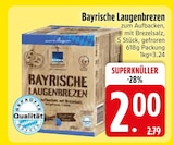 Bayrische Laugenbrezen im EDEKA Prospekt Bayrische Laugenbrezen im aktuellen EDEKA Prospekt für 2,00 €