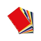 Intercalaires 12 positions - A4 - polypropylène coloré - Exacompta en promo chez Bureau Vallée Intercalaires 12 positions - A4 - polypropylène coloré - Exacompta dans le catalogue Bureau Vallée