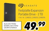 Festplatte Expansion Portable Drive - 1 TB bei MEDIMAX im Wismar Prospekt für 49,99 €