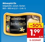 Eis Angebote von Mövenpick bei Netto Marken-Discount Lutherstadt Wittenberg für 1,99 €