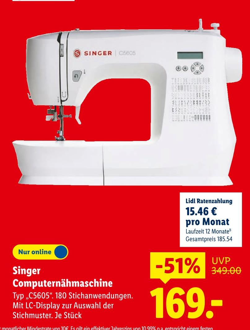 Computernähmaschine