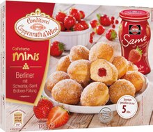 K+K - Klaas & Kock Cloppenburg - Cafeteria Minis Berliner Cafeteria Minis Berliner Angebot bei K+K - Klaas & Kock Cloppenburg im Prospekt "Spitze!"