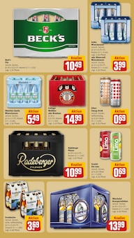 Bier im REWE Prospekt "Dein Markt" mit 28 Seiten (Bottrop)