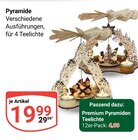 Aktuelle Kerzen Angebote bei GLOBUS in Halle (Saale) Aktuelles Pyramide Angebot bei GLOBUS in Halle (Saale) ab 4,99 €