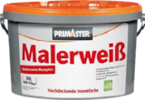Malerweiß im Angebot bei Globus-Baumarkt in Bad Oeynhausen Malerweiß Angebote von Primaster bei Globus-Baumarkt Bad Oeynhausen für 29,00 €