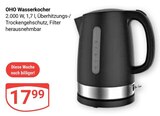 Aktuelles Wasserkocher Angebot bei GLOBUS in Ludwigshafen (Rhein) ab 17,99 €