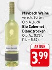Trinkgut Offenbach - Bio Cabernet Blanc trocken Angebot im Prospekt Bio Cabernet Blanc trocken bei Trinkgut im Offenbach Prospekt für 3,99 €