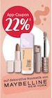 22% App-Coupon im Rossmann Prospekt 22% App-Coupon von Maybelline im aktuellen Rossmann Prospekt fĂĽr